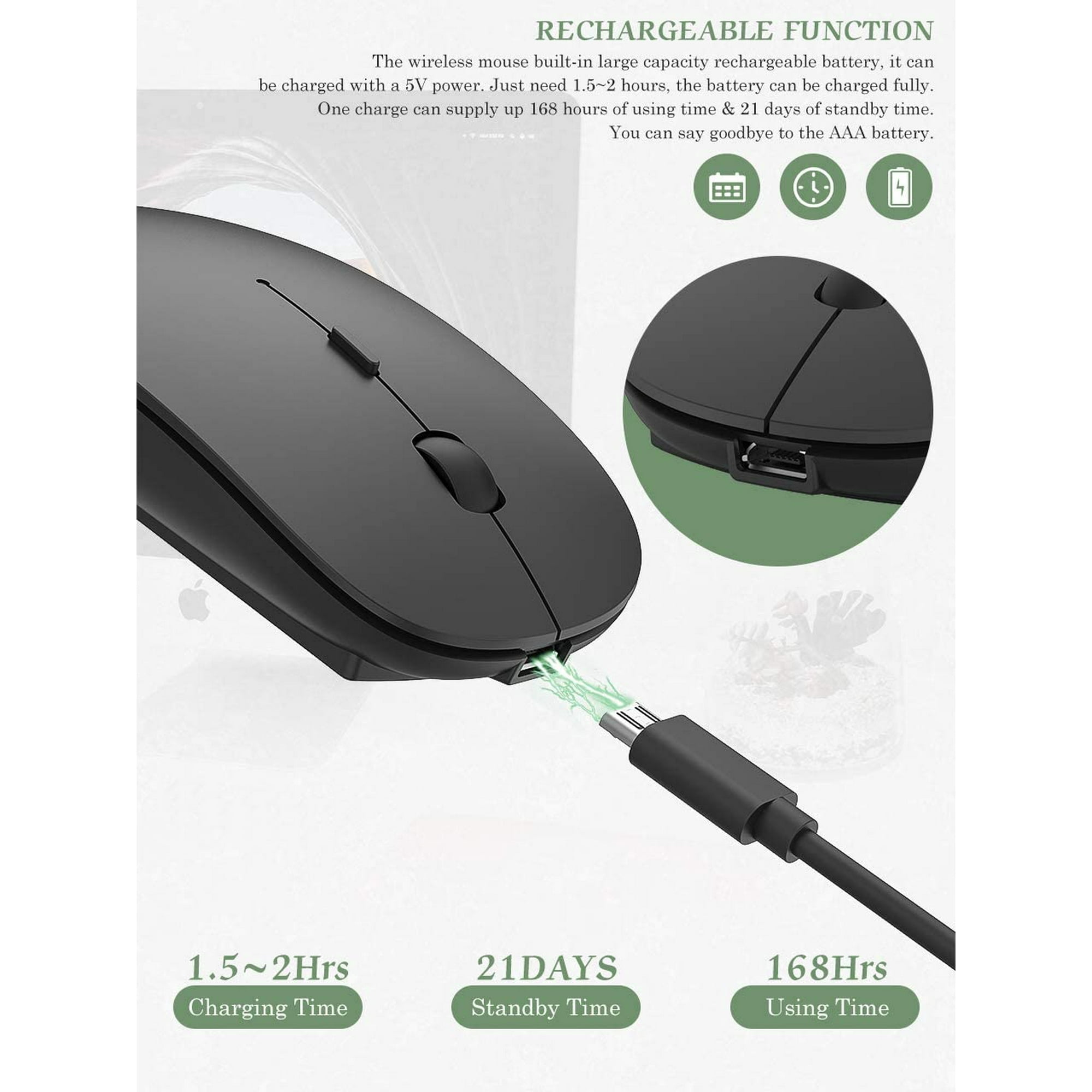 Rechargeable Wireless Mouse Okimo 2 4ghz Silent Computer Office Portable Slim Optical Mouse With Usb Receiver Type C Walmart Canada Rechargeable Wireless Mouse Okimo 2 4ghz Silent Computer Office Portable Slim Optical Mouse With Usb Receiver Type C Walmart Canada