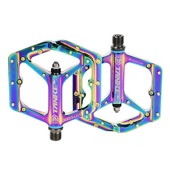 Bicycle pedal Pedals Colorful Cycling Road Bike Pedals Aluminium MTB Bike Pedals