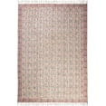 thumbnail image 1 of Casavani Tapis d'Entrée en Coton Fait à la Main, Rouge 6 X 6 Pi, 1 of 6