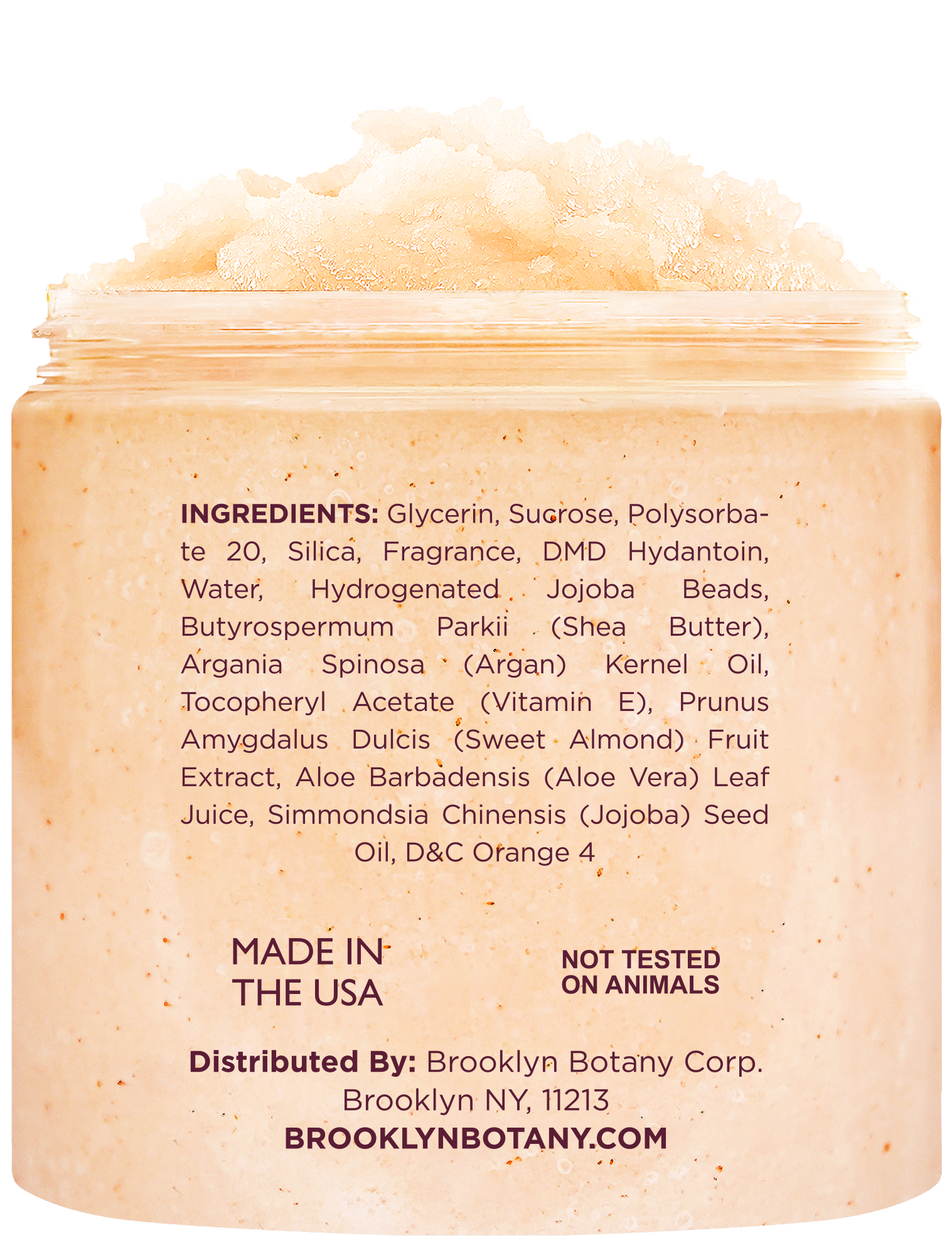 Brooklyn Botany Tropical Mango Shea Sugar Scrub, 10 oz photo 2