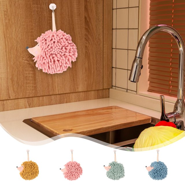 Toalla de Mano Colgante onlyliua Chenilla para Baño Microfibra Suave Súper absorbente