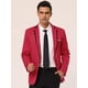 thumbnail image 2 of Blazer de negocios Lars Amadeus para hombre rojo M, 2 of 6