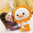 thumbnail image 3 of Stuffed Toy Eye-catching Wear Resistant PP Cotton Cartoon Duck Doll Sleep Pillow for Home, 3 of 8