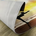 thumbnail image 5 of Ambesonne Yoga Place Mats Set of 4, Warrior Pose Majestic Sky, Standard Size, Multicolor, 5 of 6