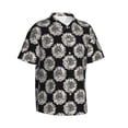 thumbnail image 2 of Haiem White Sunflowers Printed Hawaiian Shirt for Men - Men’s Casual Beach Summer Shirts - Stretch Fabric with Modern Fit-3X-Large, 2 of 9