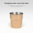 thumbnail image 5 of Stainless Steel Camping Cup under $5! kkbbma Stainless Steel Camping Cup, 300mL Outdoor Drinkware for Coffee Beer and Beverages, Food Grade 304 Material, 5 of 7
