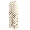 thumbnail image 6 of COMVALUE Palazzo Pants for Women Wide Leg Flowy Pants with Pockets Elastic Mid Waist Summer Beach Vacation Outfits Lightweight (Beige, M), 6 of 7