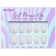 thumbnail image 3 of Press On Nails BtartBox Short Soft Gel Chrome Pearl, 3 of 7