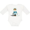 thumbnail image 3 of Inktastic Eskimo Boy Cute Alaska Boys Long Sleeve Baby Bodysuit, 3 of 5