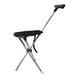 thumbnail image 4 of Bastón con asiento,Silla con bastón plegable y fácil de transportar,Asiento de bastón de senderismo ligero,antideslizante y portátil,Silla de camping Taburete de caña con soporte, 4 of 10