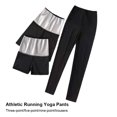thumbnail image 3 of Qarigey Pantalones ajustados de sudor para mujer, mallas moldeadoras de cuerpo de compresión de cintura, pantalones cortos de entrenamiento Prendas para la parte inferior del cuerpo quinto pantalón L, 3 of 6