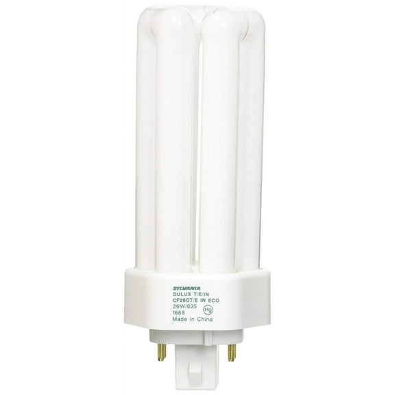 Sylvania 20881 Compact Fluorescent 4 Pin Triple Tube 3500K, 26-watt