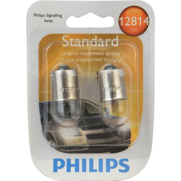 Philips Standard Minature 12814, Ba15S, Glass, Always Change In Pairs!
