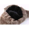 thumbnail image 5 of Connectyle Men's Trooper Trapper Hat Warm Winter Hats with Removable Face Mask Earflaps Faux Fur Hunting Outdoor Hat, 5 of 11
