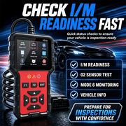 V510 OBD2 Scanner Diagnostic Tool -Code Reader, Reset Function, Data Stream, I/M Readiness, Full OBS2 Function, Modes 6 & 8, for All 1996+ Vehicles