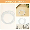thumbnail image 4 of WEUVEB Portable White Drain Pipe Hose for Air Conditioning Units Efficient Water Drainage, 4 of 9