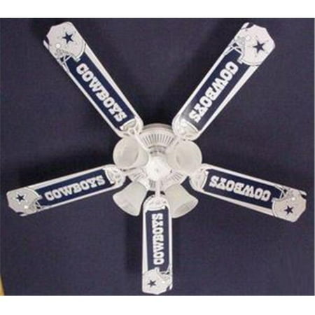 Nfl Dallas Cowboys Fan - Ceiling Fan Designers 52FAN-NFL-DAL NFL Dallas Cowboys Football Ceiling Fan 52 In.