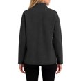 thumbnail image 4 of HAJWOH Women's Peacoat, Double Breasted Pea Coat Notched Collar Winter Wool for women outerwear jacket Black L, 4 of 5