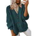 thumbnail image 2 of Pyhlmscde Women's Casual Open Front Long Sleeve Outerwear Coats, Cardigan Sweaters For Women, Trendy Jackets For Women, Fleece Jacket Women, 2 of 5
