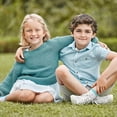 thumbnail image 2 of Kids Socks, 15 Pairs Toddler Sock Crew Mid Calf Cut Casual Dress Soft Socks for Boys Girls 1-13 Years, 2 of 7