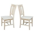 thumbnail image 6 of International Concepts Unfinished Slat Back Dining Chair (Set of 2), 6 of 12