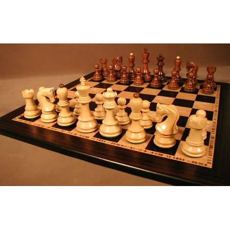 Sheesham Old Russian Chessmen on Ebony Chess (Best Board Games For 10 Year Olds)