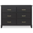 thumbnail image 3 of Dream On Me Cleo Dresser, Black/Gold, 3 of 6