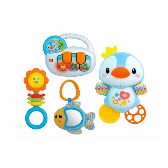 Winfun Newborn Multi-Color Baby Gift Set - Gender Neutral