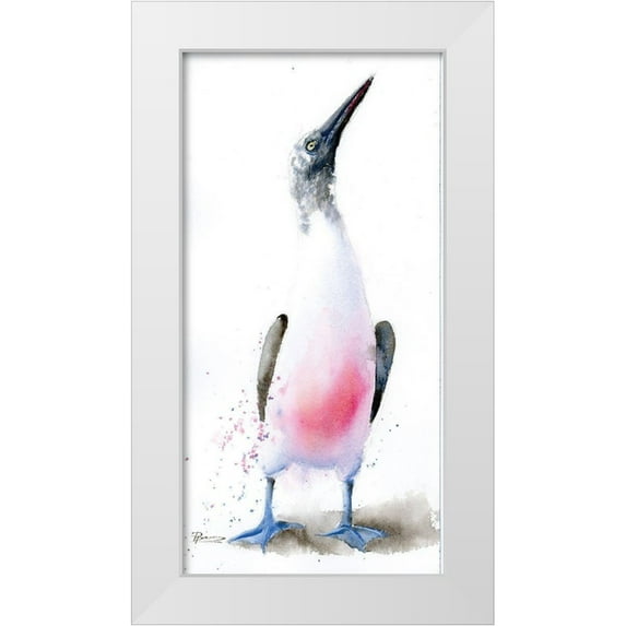 Shefranov, Olga 14x24 White Modern Wood Framed Museum Art Print Titled - Standing