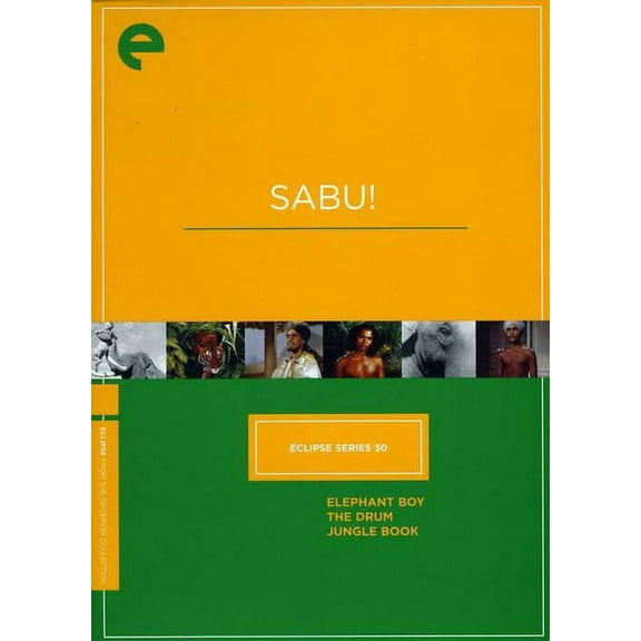 Sabu! (Criterion Collection - Eclipse Series 30)