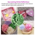 thumbnail image 4 of Ounissouiy Hierba de rafia Papel triturado DIY Confeti Relleno a prueba de golpes verde claro verde claro 20piezas, 4 of 6