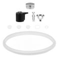 thumbnail image 2 of KAKOWELY steamer ring 1 Set Replacement Parts Set for Pressure Cooker Include Float Valve Sealing Ring Steam Release Valve and Anti-Block Shield for Pressure Cookers, 2 of 4
