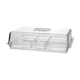 thumbnail image 4 of Fancyes Pastry Serving Tray Cake Holder 3 Compartment Snack Food Serving Display Tray Buffet Chafer for Catering Events Pastry, 4 of 8