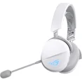 thumbnail image 3 of ASUS ROG Pelta Wireless Gaming Headset (BT, ROG SpeedNova 2.4GHz, USB-C, Lightweight 309g, 50mm ROG Titanium-Plated Drivers, 10mm Super-Wideband Mic, RGB, 70HR Battery, For PC, Switch, PS5)- White, 3 of 10
