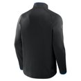 thumbnail image 5 of Men's Fanatics Black Utah Mammoth Authentic Pro Rink Raglan Quarter-Zip Pullover, 5 of 5