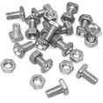 thumbnail image 3 of Nuts 50Pcs Aluminium Nuts Set Greenhouse Rust Proof Nuts for Patio Greenhouse Accessories, 3 of 8