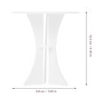 thumbnail image 3 of Miniature Table Doll House Living Room Table Decor Decorative Round Table Figurine Decoration, 3 of 6