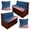American Star Stripe, variant on Chririnla SUITOSELFY RV Seat Covers Dinette Booth Cushions Horse Floral Camper Cushion Slip Covers Stretch Washable Couch Cover for Camper Car Bench,2 Backrest & 2 Bench Covers,2 Pillowcases