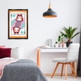 thumbnail image 4 of Stupell Industries Mid-Century Queen of Hearts & Drink Black Floating Frame Canvas Art, 21 x 31, by JJ Design House LLC, 4 of 8
