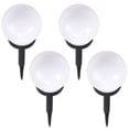 thumbnail image 4 of Monstrate 8 Uds. De luz Led Solar para decoración de jardín al aire libre, luces impermeables para valla, Patio, luces nocturnas, lámpara Iluminación y accesorios blanco 10x33cm, 4 of 6