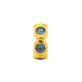thumbnail image 3 of Crystals from Swarovski Dec Birthstone Charm Silver Gold Plated Reflection Beads, 3 of 5