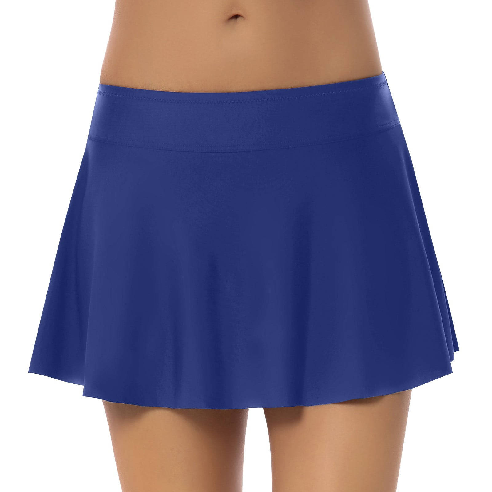 TOWED22 Women Swim Skirt Tummy Control Swimsuit Skirt High Waisted