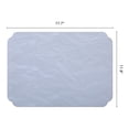 thumbnail image 6 of Unique Bargains 4Pcs Faux Leather Table Decor Placemats Ice Blue 17.7x11.8inch, 6 of 6