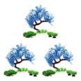 thumbnail image 3 of Greeniant Adornos de árbol de tanque de peces no tóxicos, decoración de acuario realista y degradable, suministros de árbol de simulación, Type1 NO1, 3 of 6