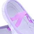 thumbnail image 4 of Penkiiy Girls/Boys Ballet Dance Shoes Non-Slip Soft Sole | Crystal/Butterfly/Snowflake Design, 4 of 5