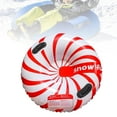 thumbnail image 2 of Siruishop Inflatable Snow Tube Snow Duty Sledding Snow Inflatable Snow Sled for Games, 2 of 8