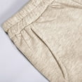 thumbnail image 5 of Girls Boys Sweatpants Athletic Soft Joggers Sweat Pants with Pockets Beige Pants for Girls Back to Pants 9-10 Years, 5 of 8