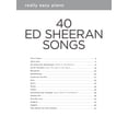 thumbnail image 3 of Hal Leonard Ed Sheeran - Really Easy Piano Songbook, 3 of 8