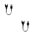 thumbnail image 2 of stanreset Home Office Bracelet USB Charging Cable Camping Travel Wristband Plastic Power Cord Overcharge Protection Replacing Parts Type 2 Type 2 2Set, 2 of 6