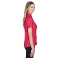 thumbnail image 3 of Harriton M560W Women's Barbados Textured Camp Shirt-PARROT RED-2XL, 3 of 3